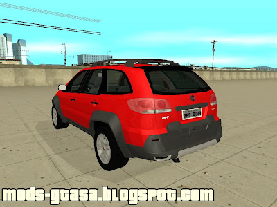 FIAT Palio Weekend Adventure Locker 2010 para GTA San Andreas